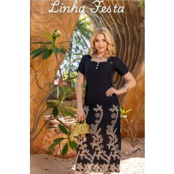 Montaria | Vestido Irene Preto