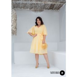 Montaria | Vestido Nubia Amarelo