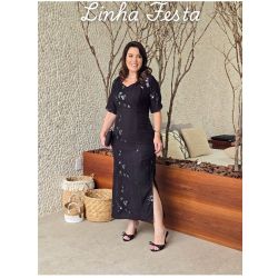 Montaria | Vestido Nazaré Preto