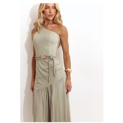 Lily Belle | Vestido em Malha Poliamida Peach Argila