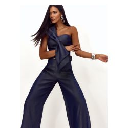 Lily Belle | Calça Alfaiataria Liocel Denim