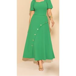 Imperio By Titanium | Saia Evasê de Alfaiataria com Aviamento