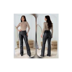 Golstt | Calça Resinada Flare com Elastano