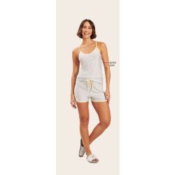 Recco | Shortdoll de Viscose Listrada