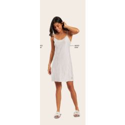 Recco | Camisola De Alça Viscose Listrada