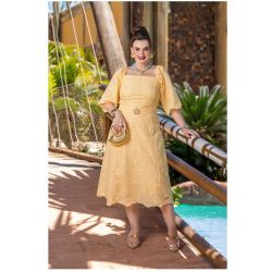 Montaria | Vestido Tabatha Amarelo