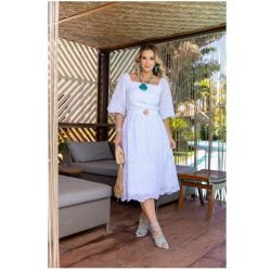 Montaria | Vestido Tabatha Branco