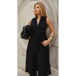 Cora Canela | Blusa Viscose Dubai Preto