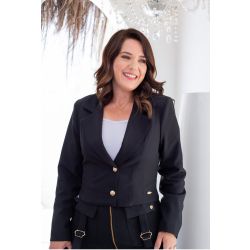 Montaria | Casaco Ingrid Preto