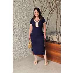 Montaria | Vestido Lu Azul