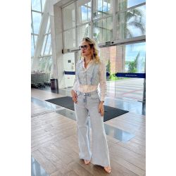 Degrant | Conjunto WIde Leg e Colete