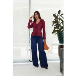 La Portt | Calça Wide Leg Jeans