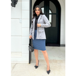 Só Pimenta|Blazer Suede Kimberly