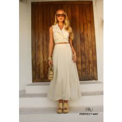 Perfect Way | Saia Mixi Feminina Transpassada