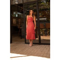 Flor da Moda | Vestido Alça Bolso