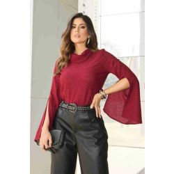 PRIORITAT | Calça de Couro Reta 