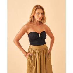 Estratosfera|Blusa sem alça Suzana