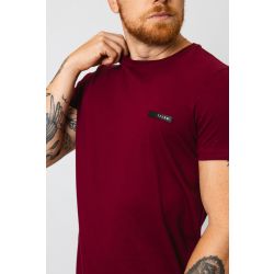 T-flow - Camiseta Revive Class vermelho vinho