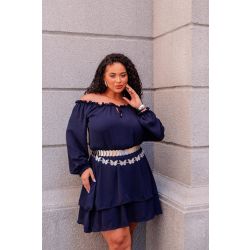 Bella Curves | Vestido Isabela Azul