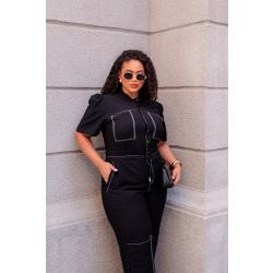 Bella Curves | Macacão Preto