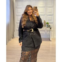 Bella Curves | Blazer Katarina Preto