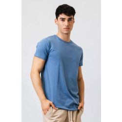T-flow | Camiseta Pima Azul Claro