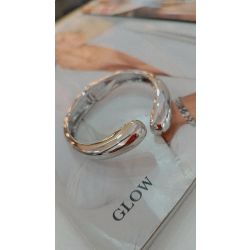 Glow | Bracelete Prata com Ponta Suave
