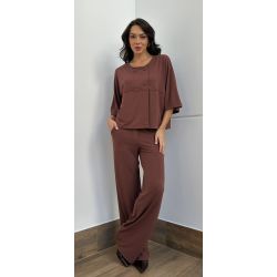 Maria Dubox | Conjunto de calça Pitanga verde