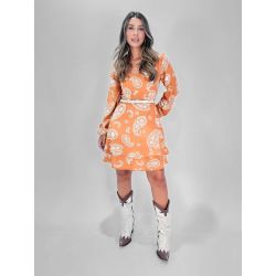Maria Poa | Vestido Damasco