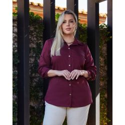 Savannah | Camisa Yumi Marsala