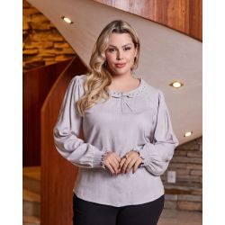 Savannah | Blusa Amalia Cinza