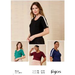 Fajos | Blusa manga curta