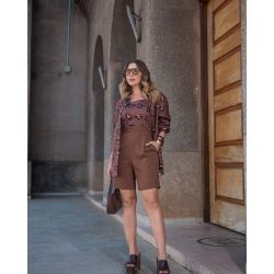 TUCA | Conjunto Elisa Marrom
