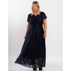 Dona Charme | Vestido longo renda