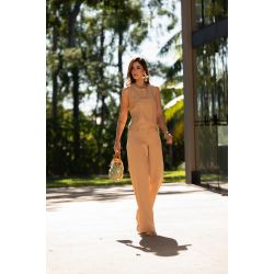 Flor da Moda | Calça Reta Tancel Bege