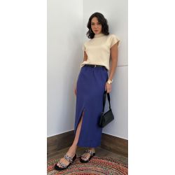 Maria Dubox |Saia avulsa Cindy azul
