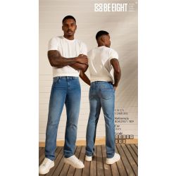 BE EIGHT | Calça Comfort Jeans claro