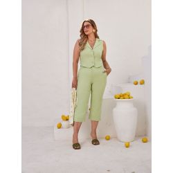 Savannah | Calça Capri Luna Verde
