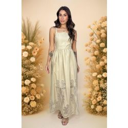 Maria Poa | Vestido Midi Gaia