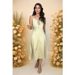 Maria Poa | Vestido Midi Salvador