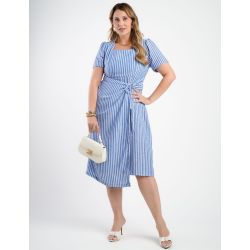 Dona Charme | Vestido Midi Crepe Listra
