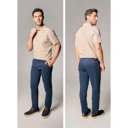 KDU | Calça Casual Bolso Faca Regular