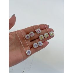 Jaqueline Bueno | Conjunto Prata Cravejado