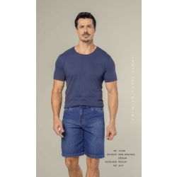 KDU | Bermuda Jeans Masc Modelagem Regular