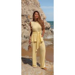 Cool Hit | Calça Reta Elática nas Costa