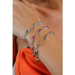 Jaqueline Bueno | Pulseira de Pedras Naturais Oyster