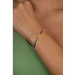 Jaqueline Bueno | Pulseira Rivieira Colorida