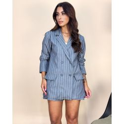 Maria Poa | Blazer Lara Azul