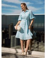 Império By Titanium | Vestido Evasê Cotton -  105cm 