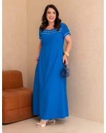 Dona Charme | Vestido Longo Alfaiataria 